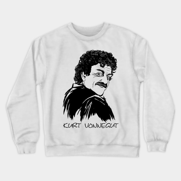 Vonnegut 1 Crewneck Sweatshirt by HelenaCooper